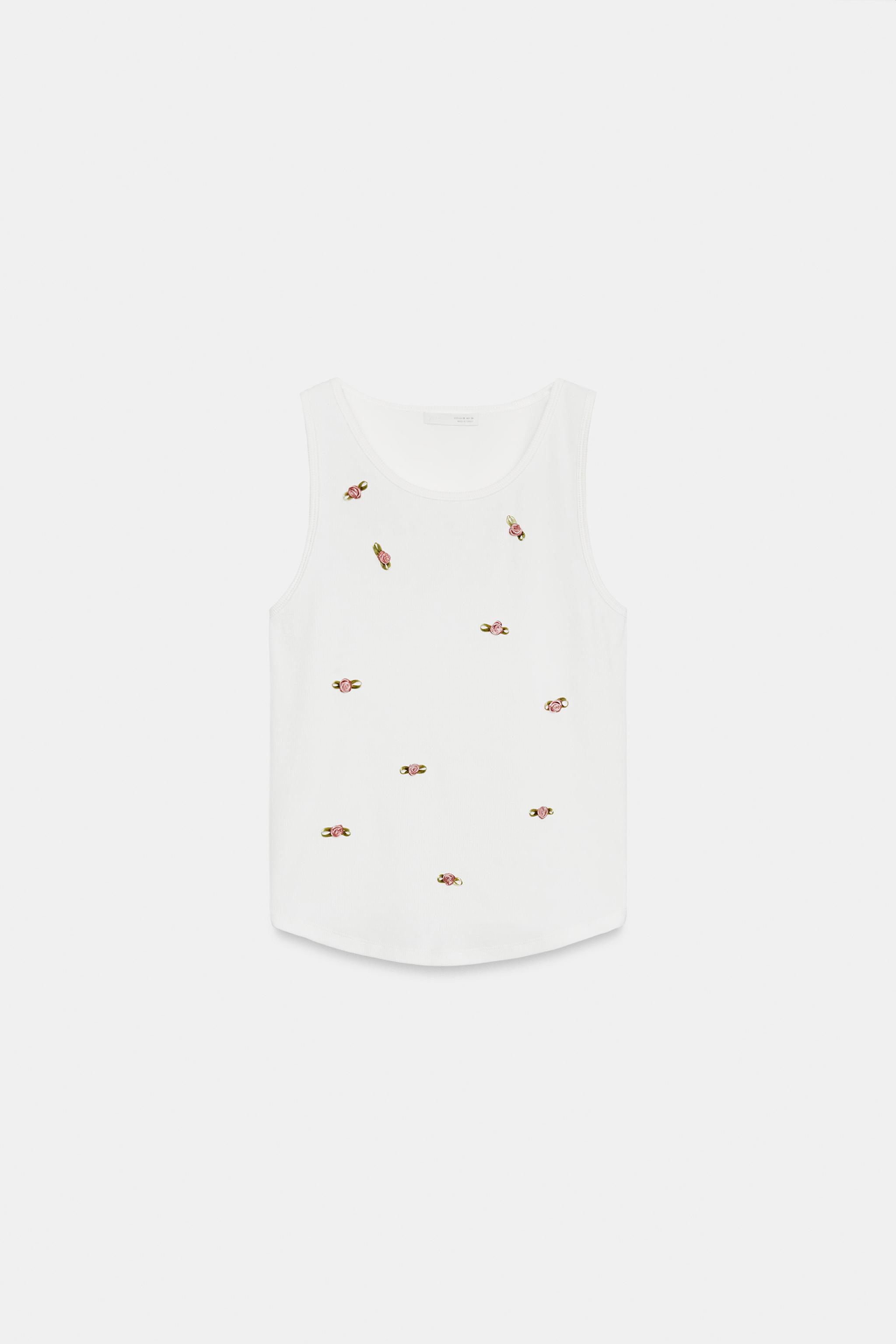 FLORAL SLEEVELESS TOP